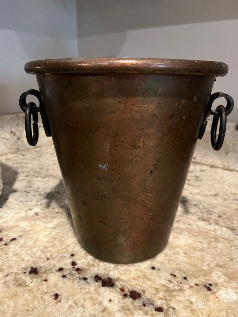Copper wine bucket